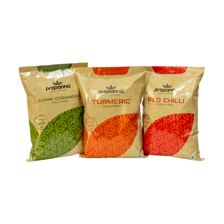 Prapanna Masala's Spice Trio Pack