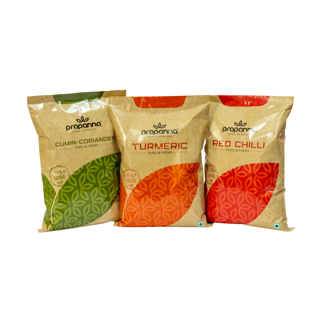 Prapanna Masala's Spice Trio Pack